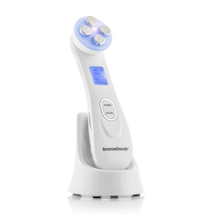 Masseur avec luminothérapie électostimulation et radiofréquence pour le visage rechargeable